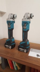 DAWREEK ŞARJLI AVUÇ TAŞLAMA SİPRAL CORDLESS ANGLE GRINDER - 2