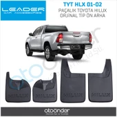 Leader Toyota Hilux Orjinal Tip 4 Lü Ön Arka Paçalık Çamurluk Tozluk - 1