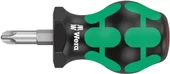 Wera 350 Stubby Topaç Ph/Yıldız 3x25mm Tornavida 05008852001 - 1