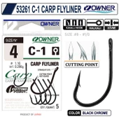 OWNER 53261 C-1 CARP FLYLINER Sazan İğnesi - 1