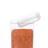 Vakumlu Hava Almaz Saklama Kabı Seti Erzak Kabı 12 Adet 2100 ML thumbnail 4