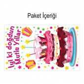 Doğum Günü Partisi-2 98 x101 cm Duvar Sticker - 2