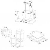 FRANKE FHR 604 C T WH BEYAZ ELEKTRİKLİ OCAK GN 86 M NT WH BEYAZ FIRIN FPJ 615 V WH SS  DAVLUMBAZ ANKASTRE SET - 2