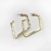 Gold Karo Küpe - 1