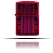 Otantik Motifli Kırmızı Benzinli Çakmak thumbnail 4