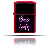 Lady Boss Kırmızı Benzinli Çakmak - 3