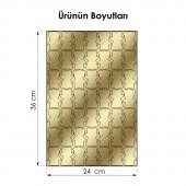 Oyuncak Ayı Metalik Duvar Sticker 49 Adet - 2