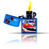 Vosvos  Desenli Mavi Benzinli Çakmak thumbnail 3