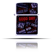 Good Day Beyaz Benzinli Çakmak - 1