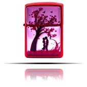 Sevgililer Günü Kırmızı Benzinli Çakmak thumbnail 6