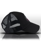Girl Boss Patron Fileli Siyah Beyzbol Kadın Şapka Trucker Cap - 3