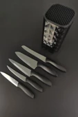 Cooker Ckr2870 Akrilik Plastik Standlı 6 Parça Bıçak Seti - 1