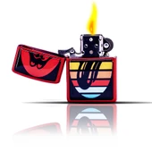 The Rolling Stone Kırmızı Benzinli Çakmak thumbnail 5