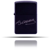 Atatürk İmzalı Siyah Benzinli Çakmak thumbnail 4