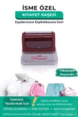 Kırmızı Öğrenci Kaşesi, Okul Anaokul Kreş Kaşesi, Defter Kitap, Kıyafet Elbise Kaşesi Etiketi - 1