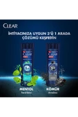 Clear Men 3 In 1 Şampuan & Duş Jeli Arındırıcı Kömür Saç Yüz Vücut Için 350 ml X3 thumbnail 2