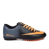 Walked 401 Siyah Turuncu Halısaha Ayakkabısı - 4