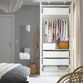 IIKEA SKUBB SAKLAMA KUTUSU HURÇ 90x53x19 CM DÜZENLEYİCİ BEYAZ - 4