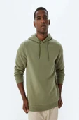 Koton Kapşonlu Sweatshirt Basic Pamuk Karışımlı thumbnail 1