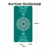 Tusi Yoga Matı ve Pilates Minderi Kilim Desenli Yeşil - 2