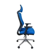 Uzay Ofis Air-x Müdür Koltuğu - Ayarlı Kolçak - Mavi - 6