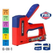 WORKPRO WP223002 6 IN 1 Profesyonel 6-14mm Mekanik Zımba ve 15mm Çivi Tabancası thumbnail 1