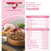 Bonacibo Adult Cat Light - Sterilised Kısırlaştırılmış Kediler Için Yetişkin Kedi Maması 2 Kg - 2