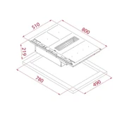 112730000-Teka Aff 87601 Mst Bk Davlumbaz Entegreli İndüksiyonlu Ocak - 2