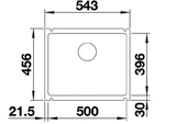 704500-Nuevo Sonıc 500 U Beyaz Seramik Eviye - 6