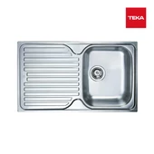 Teka Princess 50 Düz Sol Çelik Eviye - 1