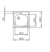 Teka E50 1B/465.440 Sol Çelik Eviye - 2