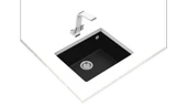 115230020-Teka Square 50.40 Tg Black Granit Eviye - 2