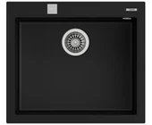 115230005-Teka Forsquare 50.40 Tg Black Granit Eviye - 1