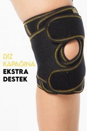 MORSA CYBERG® Diz Kapağı Destekli Neopren Dizlik STANDART BEDEN - 3