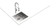 115000006-Teka Be Linea RS15 45.40 Çelik Eviye - 2