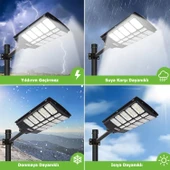 DLS 1800w Solar Güneş Enerjili Profesyonel Led Bahçe Aydınlatması Hareket Sensörlü 936 Ledli - 6