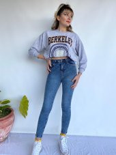 Kadın Yüksek Bel Skinny Jean Atlas Kot Pantolon - 3