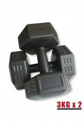 Aydın Sport 3 Kg Dambıl Seti 2x3Kg Toplam 6 Kg - 2