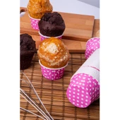 PET KAPSÜL (50X39) PUANTİYELİ PEMBE 25'Lİ thumbnail 2