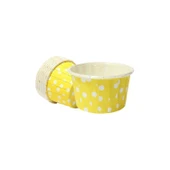 PET KAPSÜL (50X39) PUANTİYELİ SARI 25'Lİ - 3