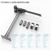 NEJE MASTER 2S PLUS 30W LAZER GRAVUR MAKİNESİ (LAZER KAZIYICI) - 3