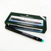 FABER PERMANENT ASETAT KALEMI S YESIL 10 LU KUTU - 1