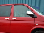 VW T5 Transporter Krom Cam Çıtası 2 Parça 2003-2015 Arası - 3
