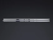 VW T5 Transporter Krom Cam Çıtası 2 Parça 2003-2015 Arası - 1