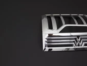 VW T6 Transporter Krom Stop Çerçevesi 2 Parça Abs 2015 ve Sonrası thumbnail 2