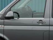 VW T6 Transporter Krom Cam Çıtası 2 Parça 2015 ve Sonrası - 3