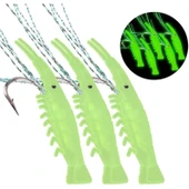 Sabiki Living Shrimp Karides No:15-2 Kanca Glow 5li Lüfer Palamut Levrek Çaparisi thumbnail 2