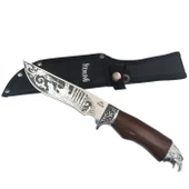 300.S2003 STERLING 29cm Kahverengi Avcı Bıçağı - 4