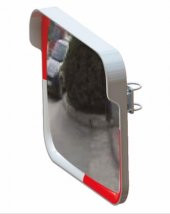 Evelux Trafik Güvenlik Aynası 12246 Tga 600Mm(5,65Kğ) Kırmızı Beyaz - 1