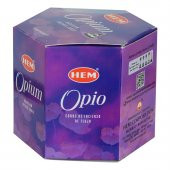 Geri Akış Şelale Haşhaş Kokulu 40 Konik Tütsü - Opium Backflow Incense Cones - 4
